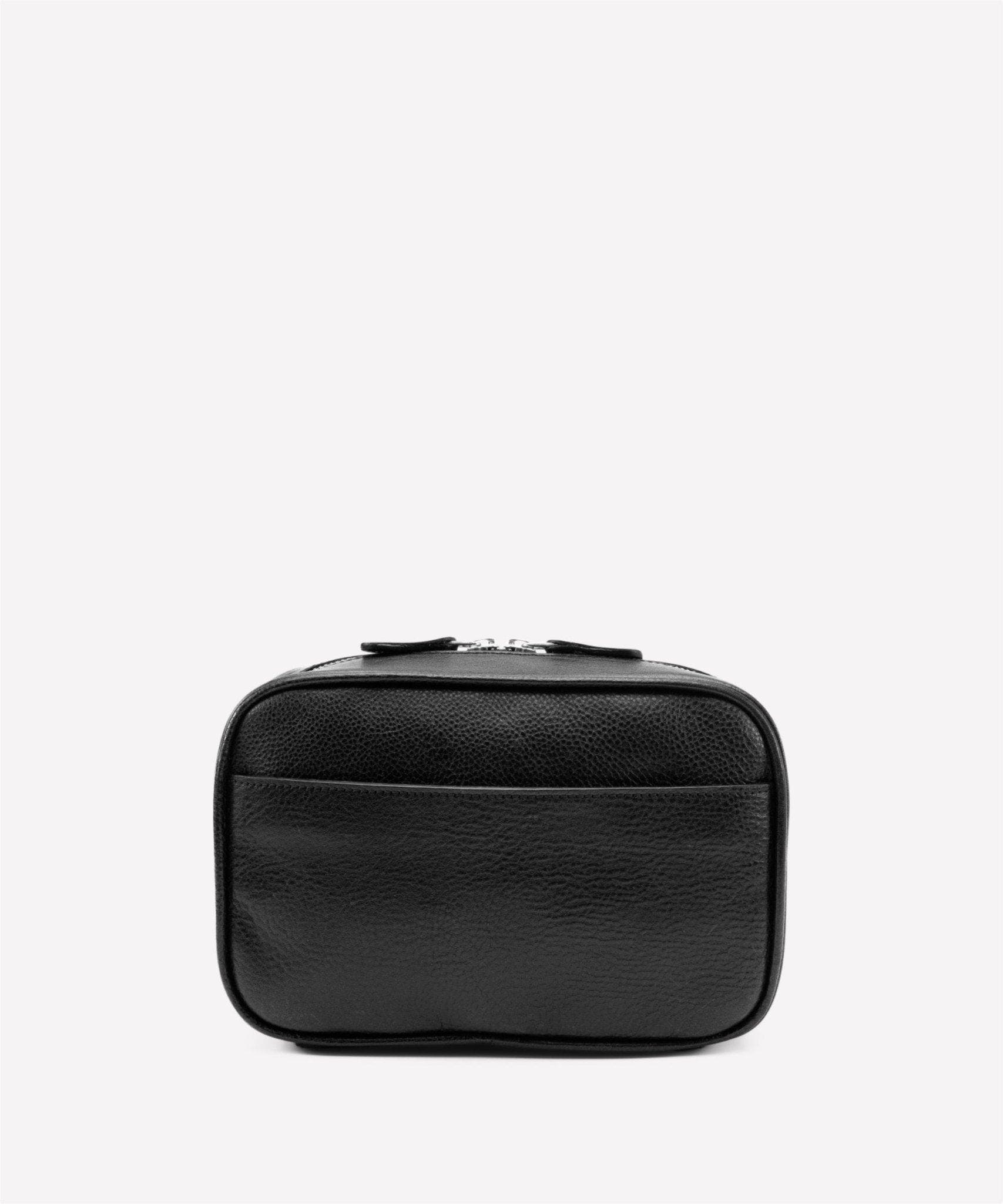 Ghurka Utility Case No. 305, Alternate, color, Vintage Black Leather