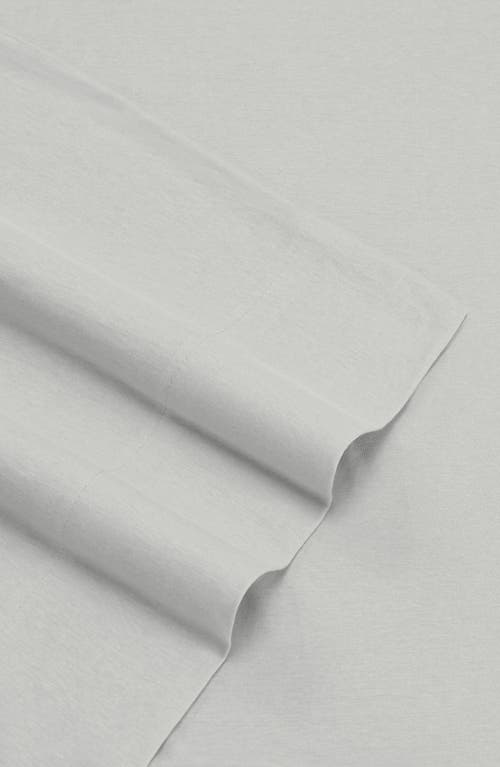 Eddie Bauer Solid Jersey Sheet Set In Cement
