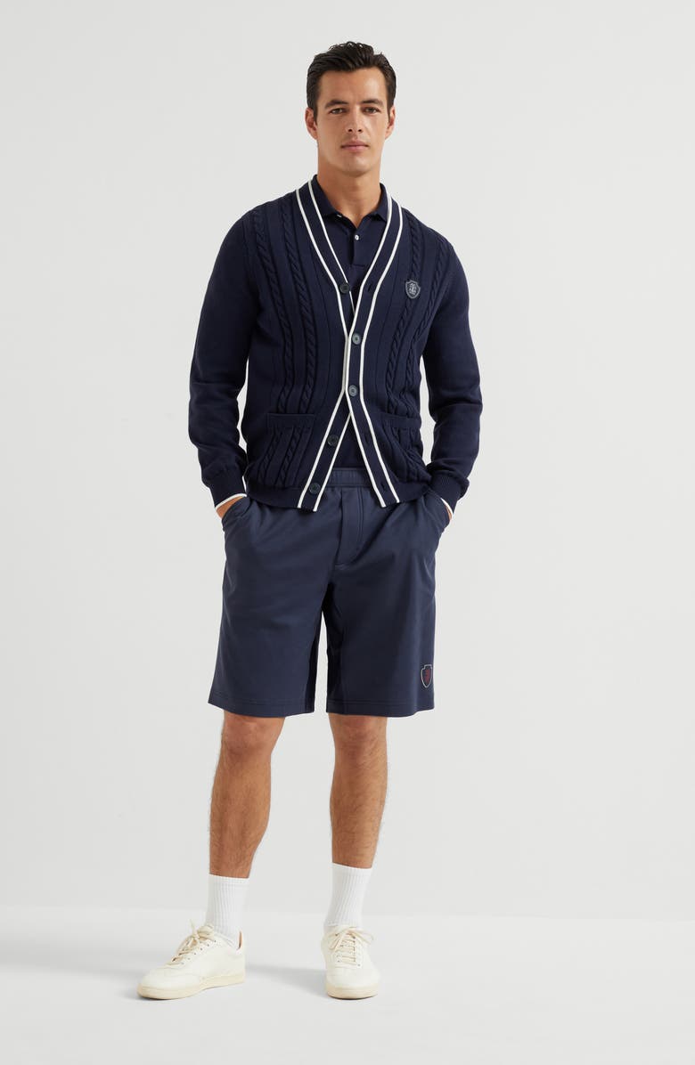 Brunello Cucinelli Cable knit cardigan, Alternate, color, 