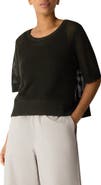 Eileen Fisher Waffle Knit Sweater
