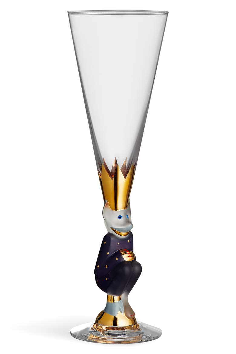 Sparkling Devil Champagne Flute, Main, color, PURPLE