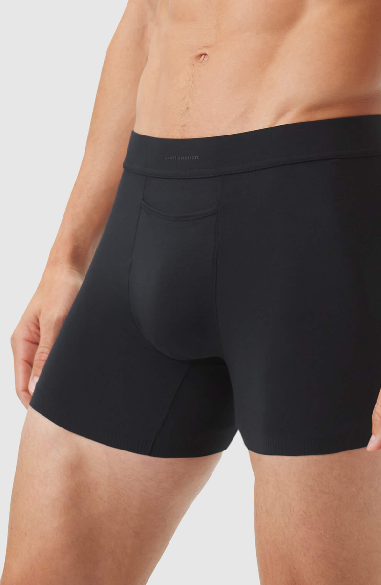 Jack Archer Jetsetter Boxer Brief, Alternate, color, Space Black