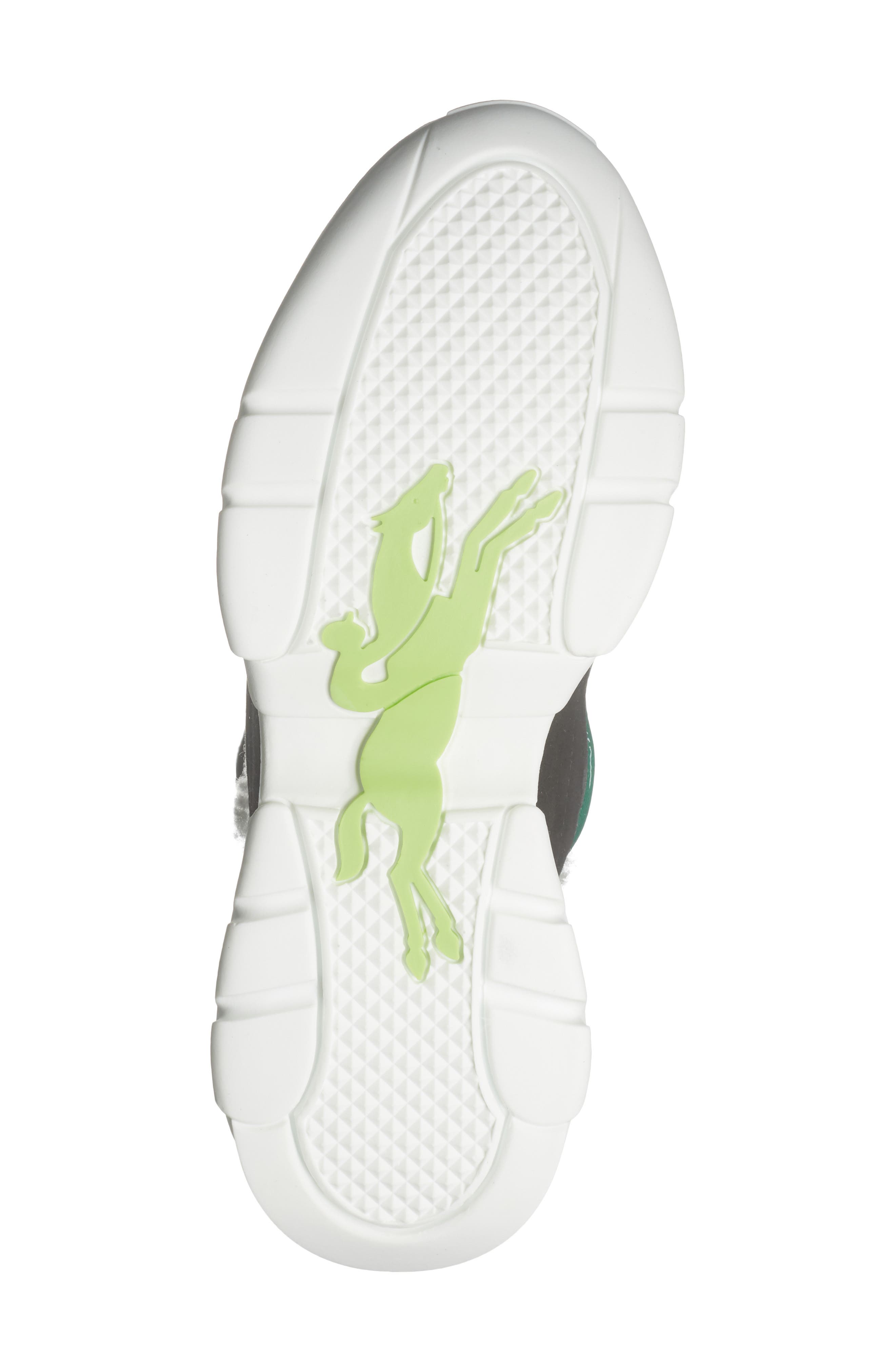 Longchamp Fleece Lined Tall Boot, Alternate, color, Black