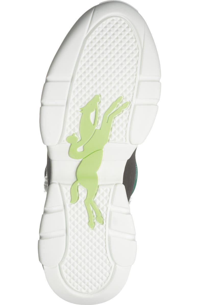 Longchamp Fleece Lined Tall Boot, Alternate, color, Black