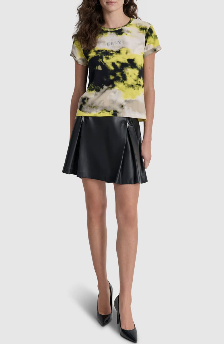DKNY Abstract Print T-Shirt, Alternate, color, 
