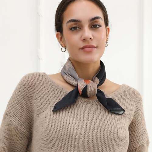 Youzey The Lexi Scarf in Black/brown at Nordstrom, Size Small
