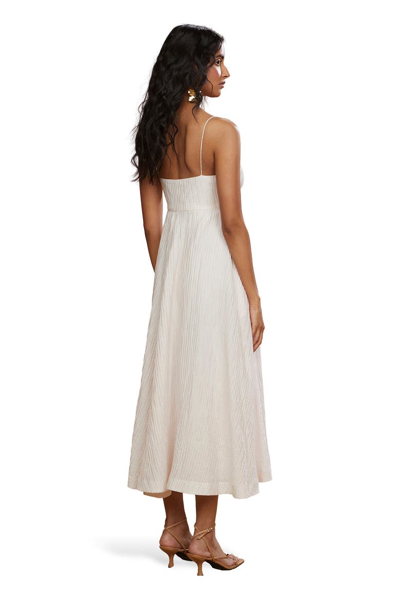 Jill Midi Dress, Alternate, color, Sea Salt