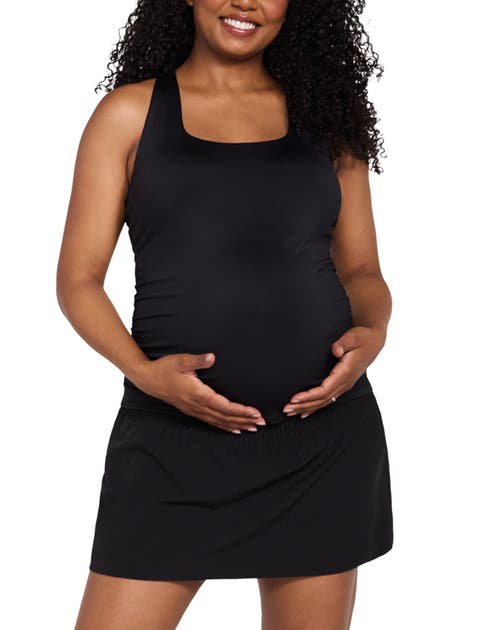 Scoop Neck Racerback Active Tank with Support