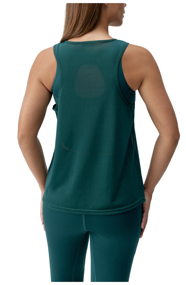 Born Living Yoga Bora Performance Sport T-Shirt, Alternate, color, Deep Green
