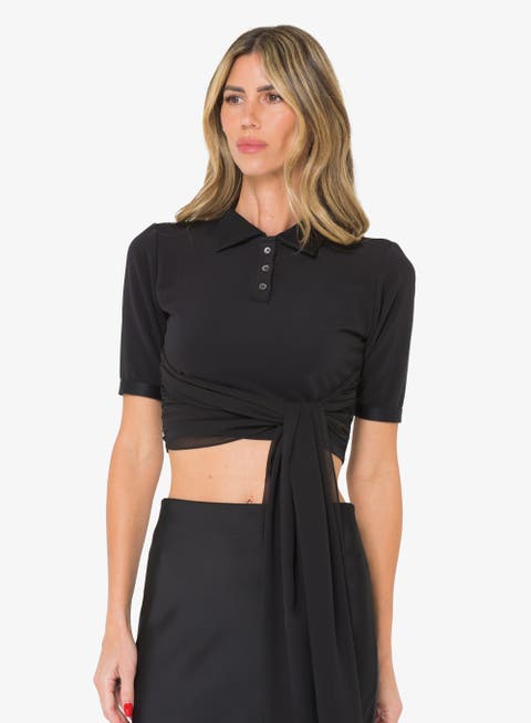 Cella Top - Black on Black
