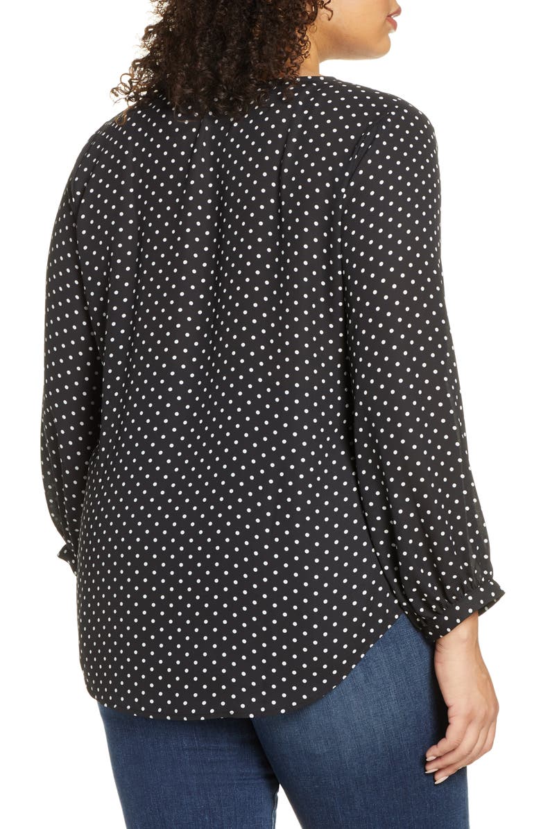 Halogen<sup>®</sup> V-Neck Blouse, Alternate, color, 