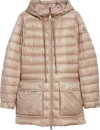 Moncler Jasmin Quilted Hooded Down Puffer Parka