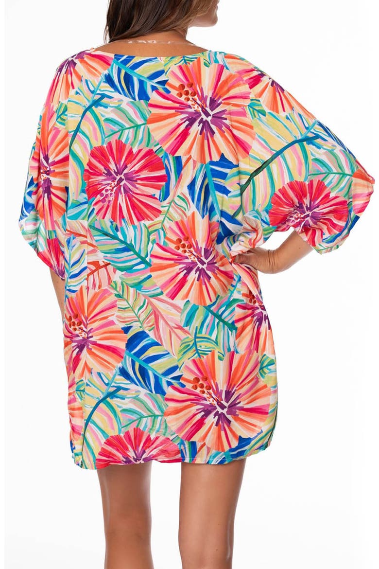 Celia Tunic Cover-Up, Alternate, color, PINK MULTI