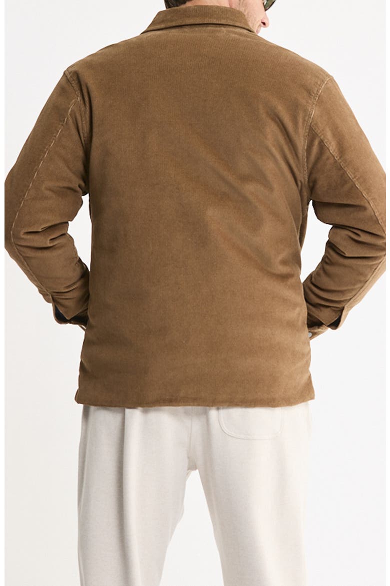 High Pile Fleece Lined Corduroy Shirt Jacket, Alternate, color, HAZELNUT
