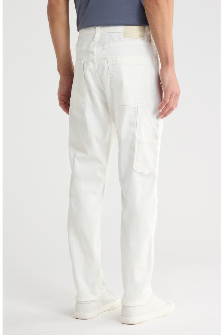 Wells Carpenter Slim Leg Jeans, Alternate, color, WHITE