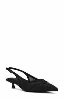 Jolene Kitten Heel Slingback Pump