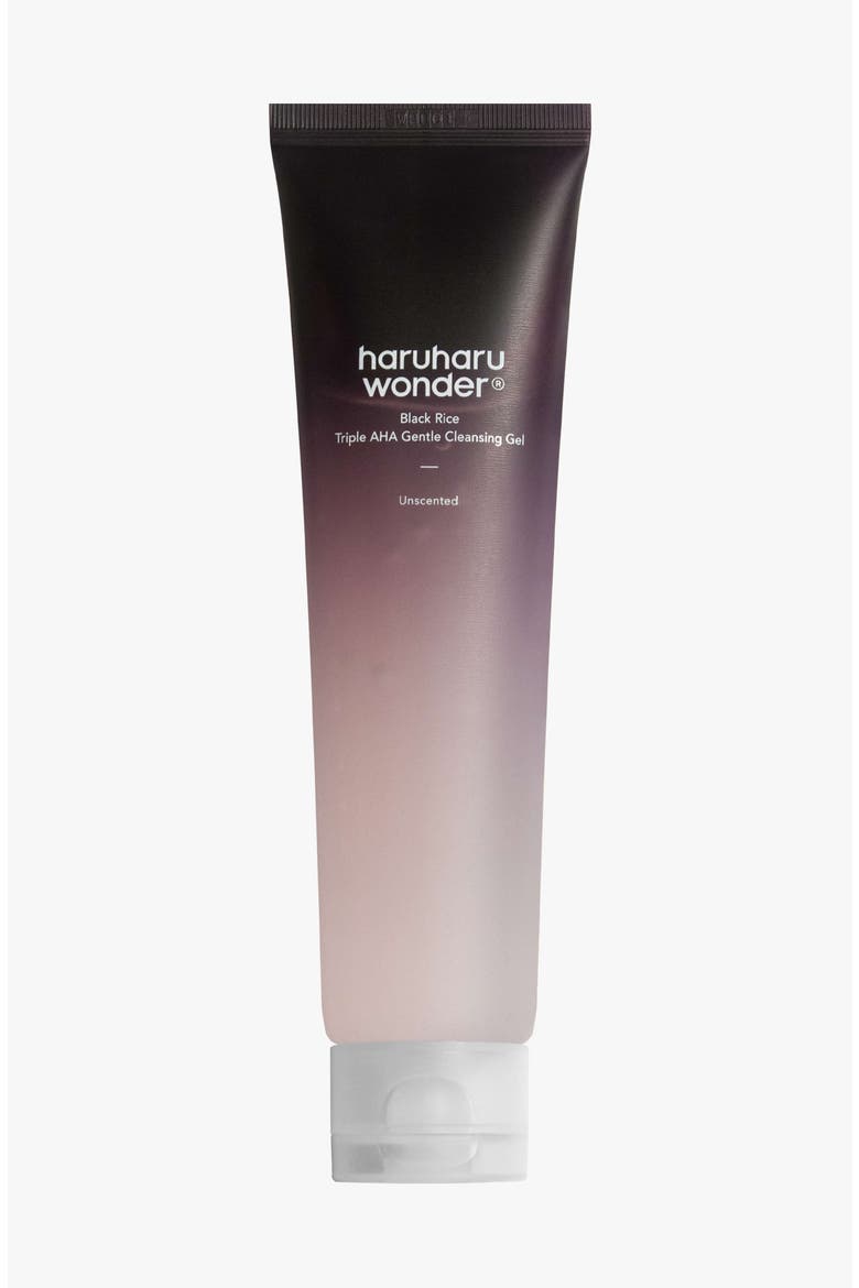 Black Rice Triple AHA Gentle Cleansing Gel, Main, color, None