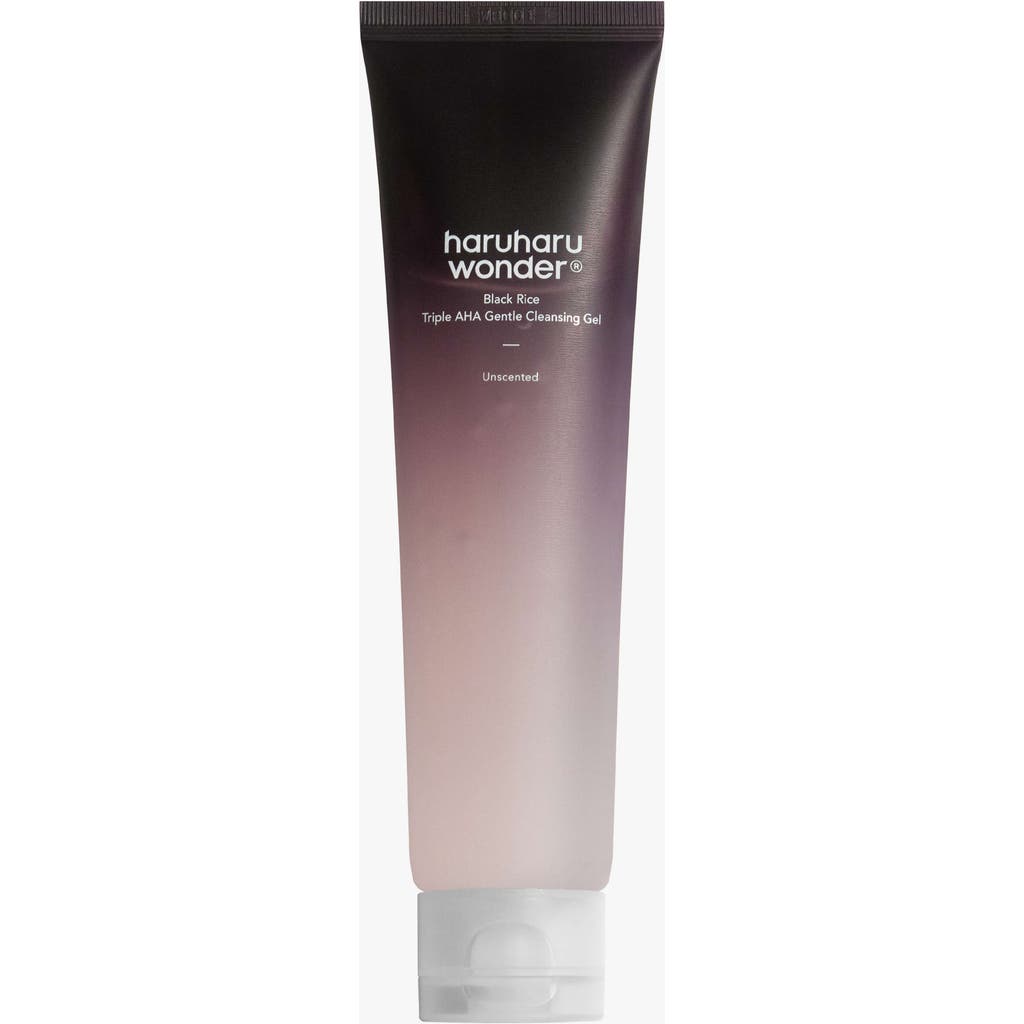 Haruharu Wonder Black Rice Triple Aha Gentle Cleansing Gel