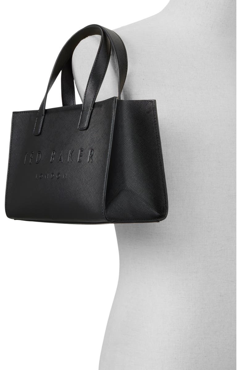 Ted Baker Suricon Mini Tote, Alternate, color, Black