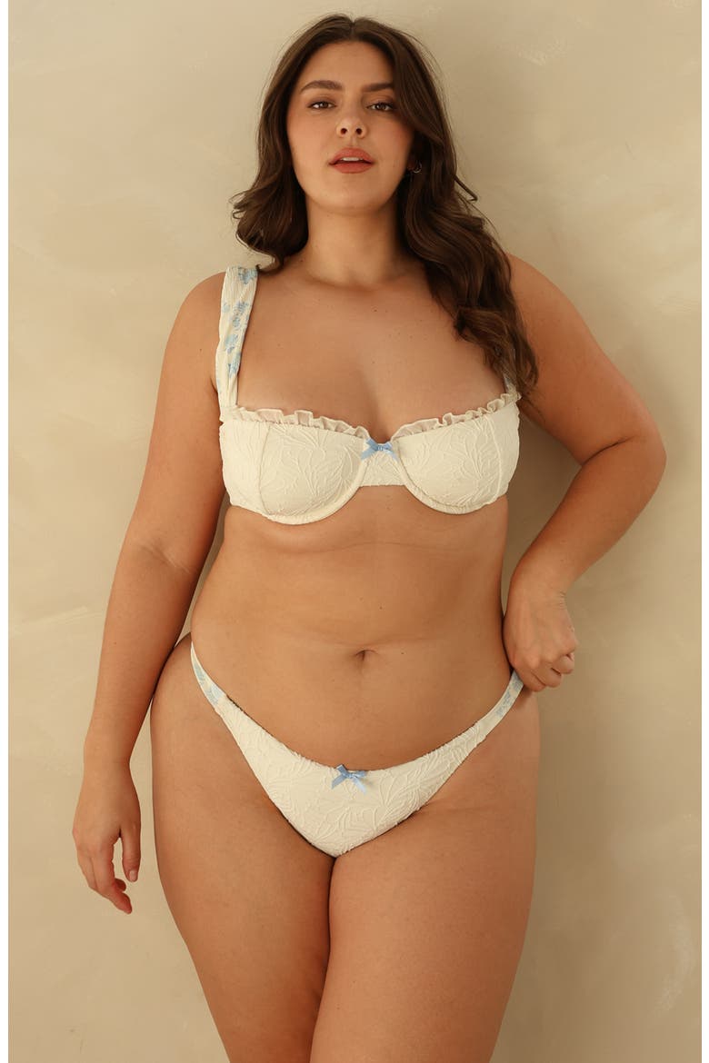 Blue Belle Underwire Bikini Top, Alternate, color, Jasmine