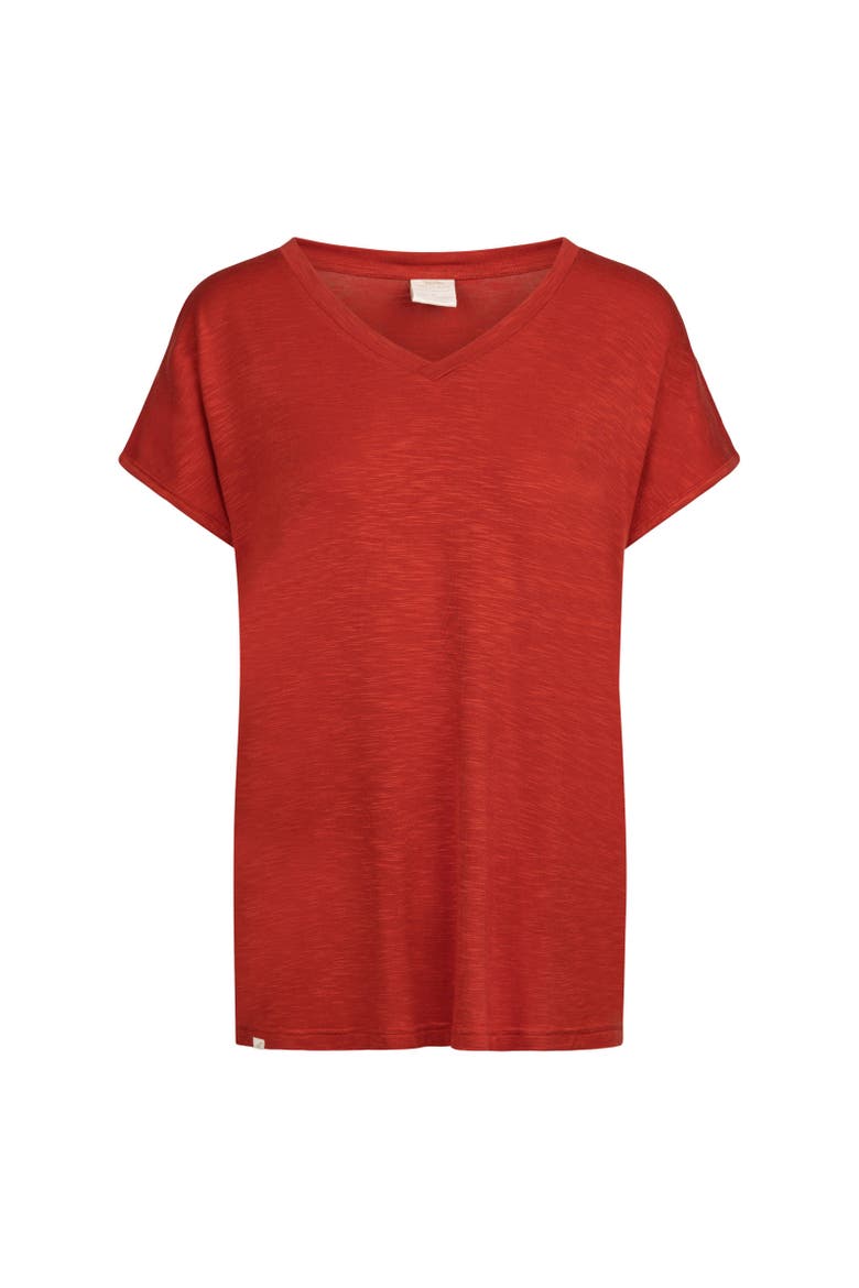 Kabra Relaxed Fit T-shirt, Main, color, Burnt Sienna