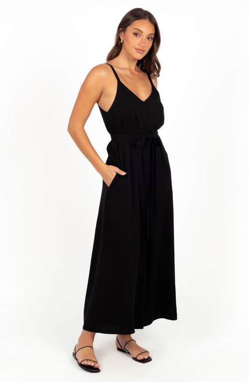 Petal And Pup Petal & Pup Gaia Wide Leg Jumpsuit In Black