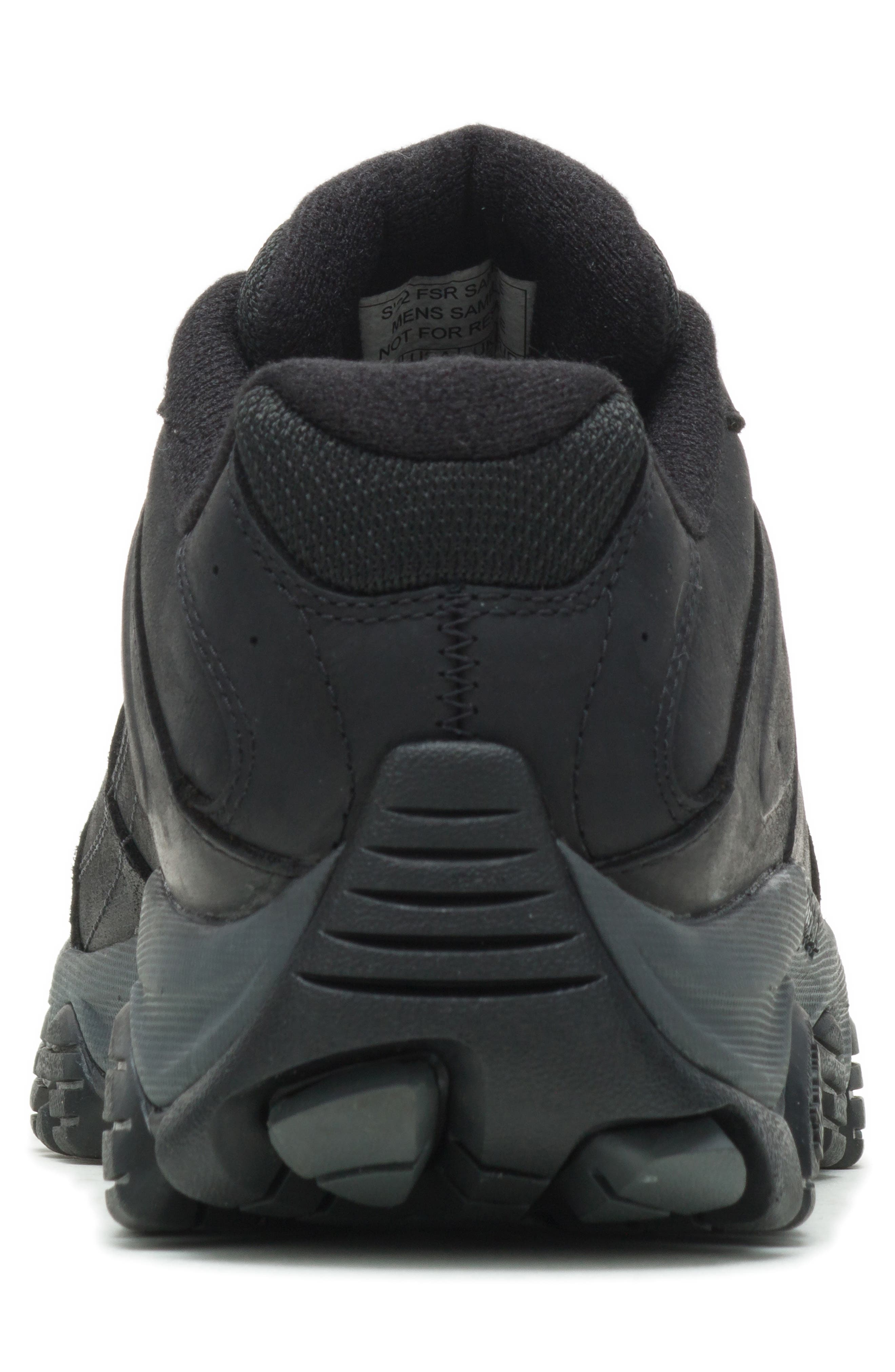 Moab Adventure 3 Waterproof Hiking Shoe, Alternate, color, BLACK