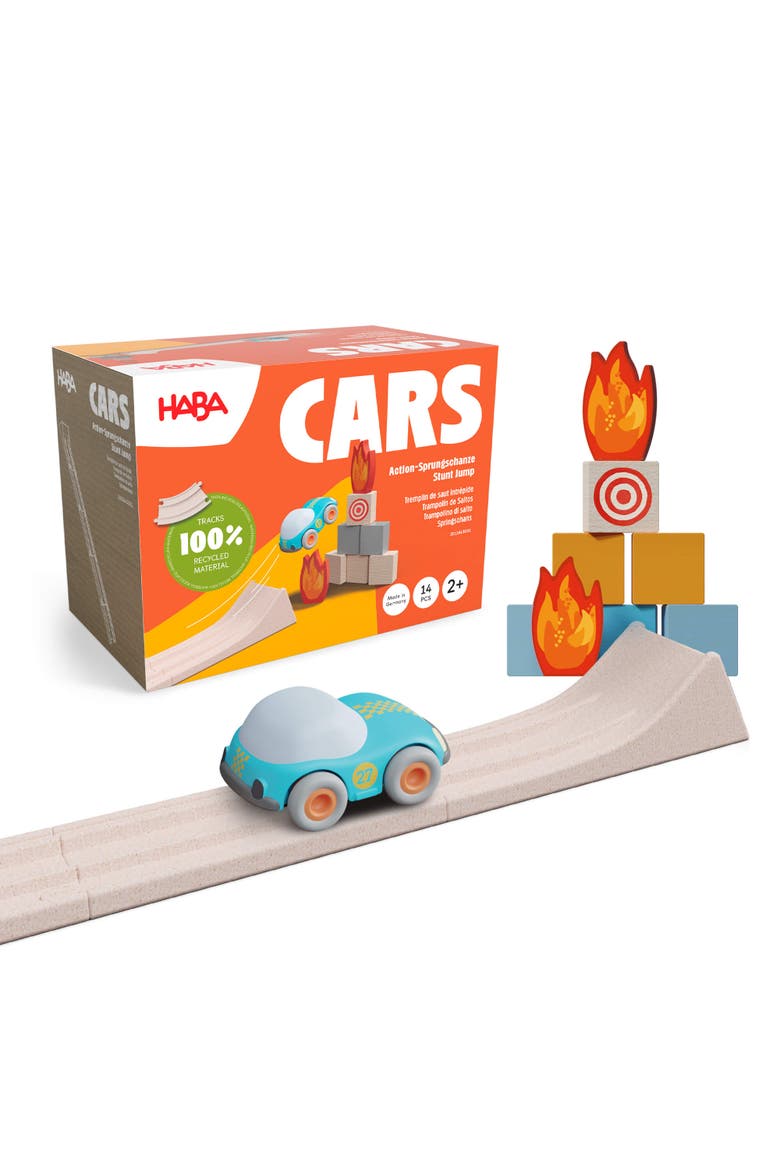 Cars Action Ramp 14-Piece Toy Car Ramp Set for ages 2+, Main, color, Multi