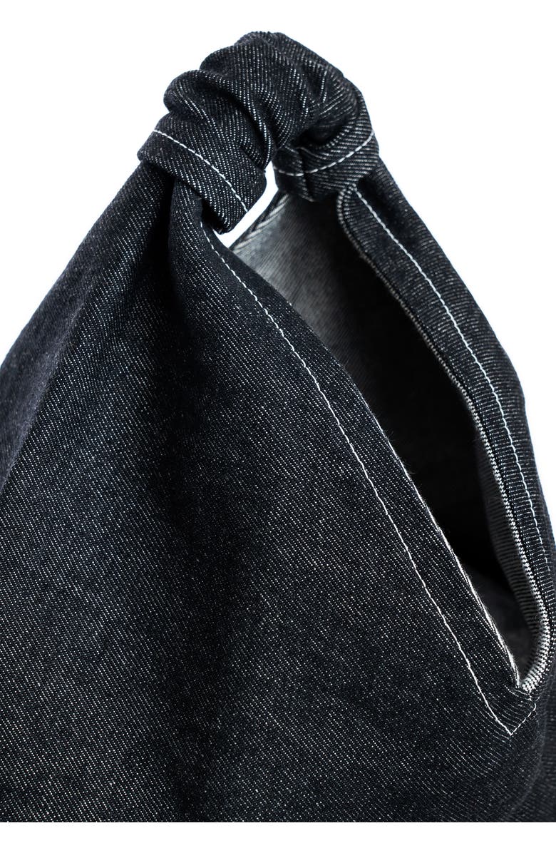 ADW Small Black Denim Gami Bag, Alternate, color,