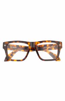 Off-White Havana 53mm Optical Glasses