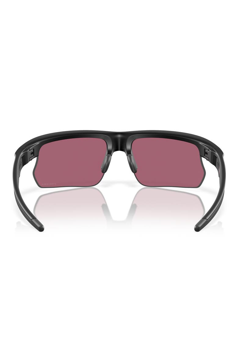 Bisphera 68mm Prizm™ Gradient Oversize Rectangular Sunglasses, Alternate, color, CRYSTAL GREY