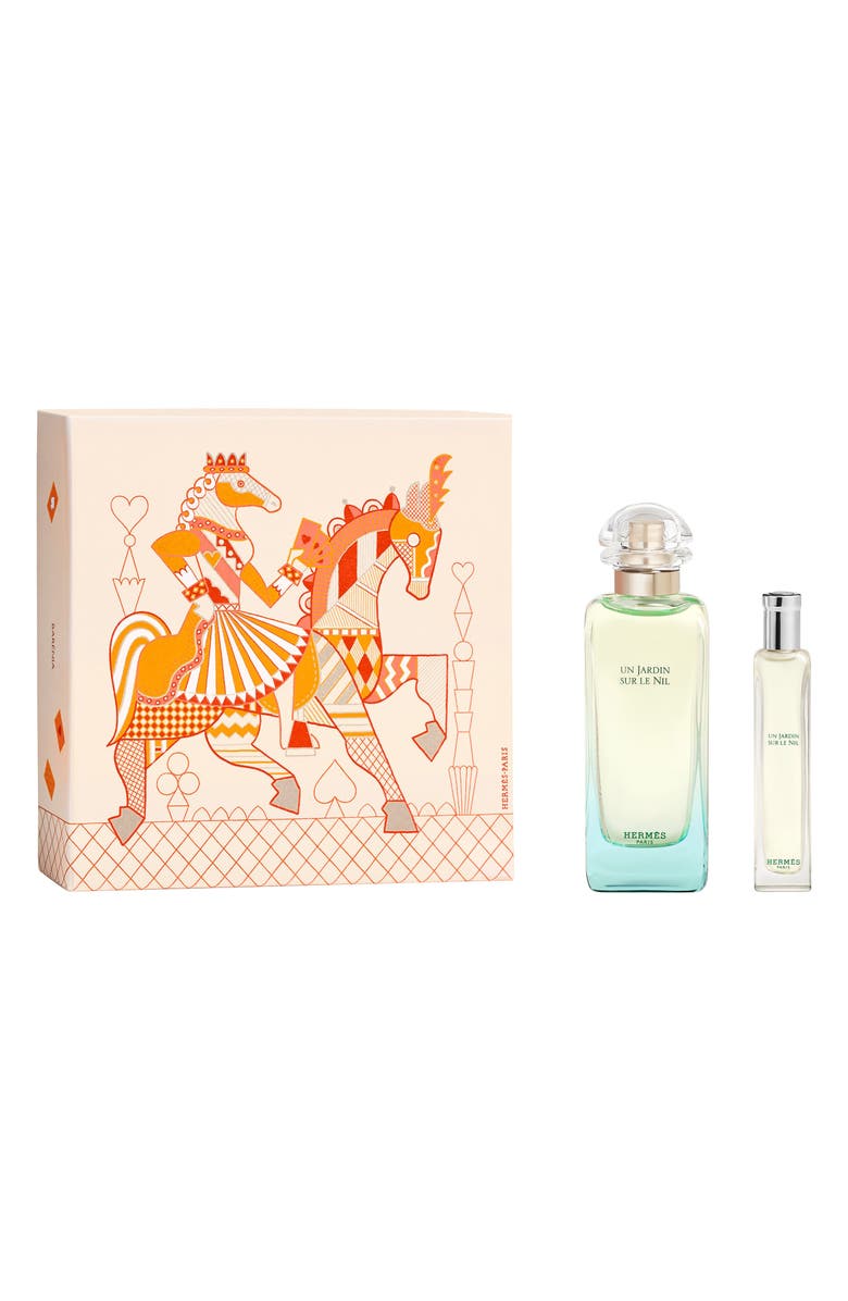 Hermès Un Jardin sur le Nil Eau de Toilette Gift Set, Main, color, 