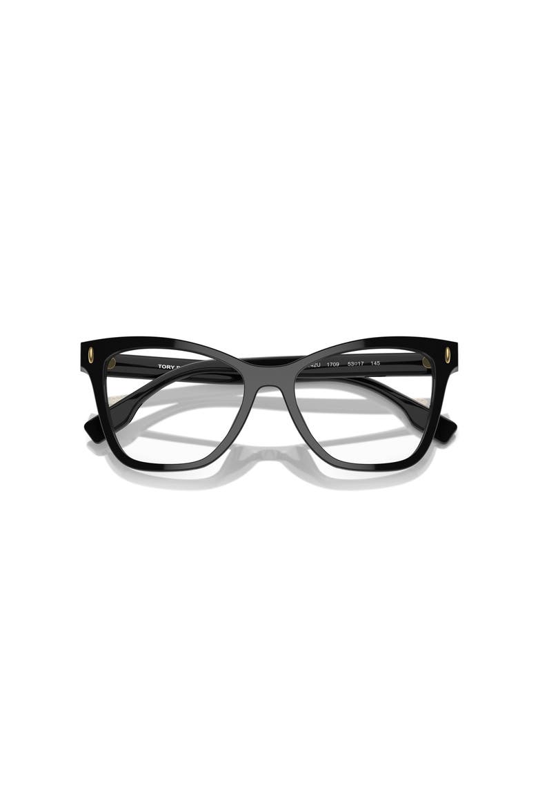 51mm Cat Eye optical glasses, Alternate, color, Black