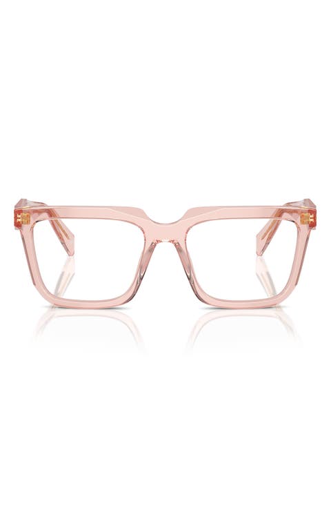 54mm Rectangular Optical Glasses
