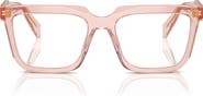 Prada 54mm Rectangular Optical Glasses