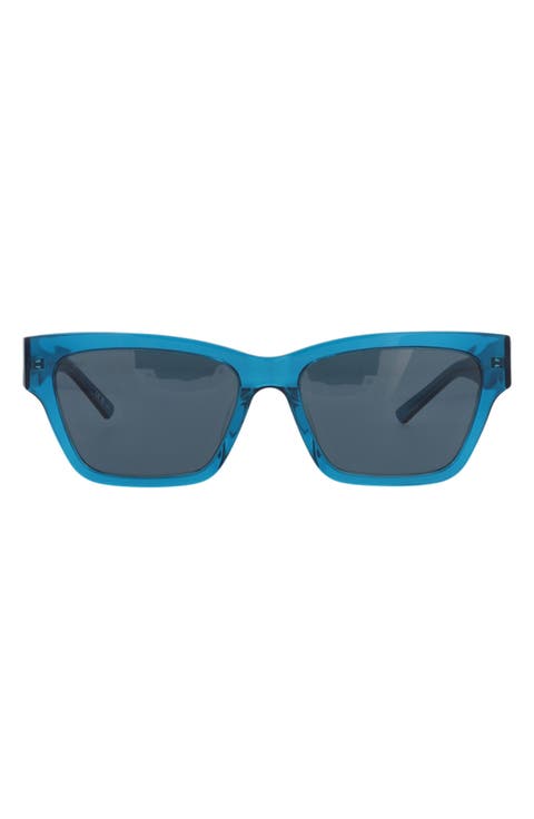 56mm Square Sunglasses