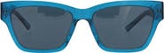 Balenciaga 56mm Square Sunglasses