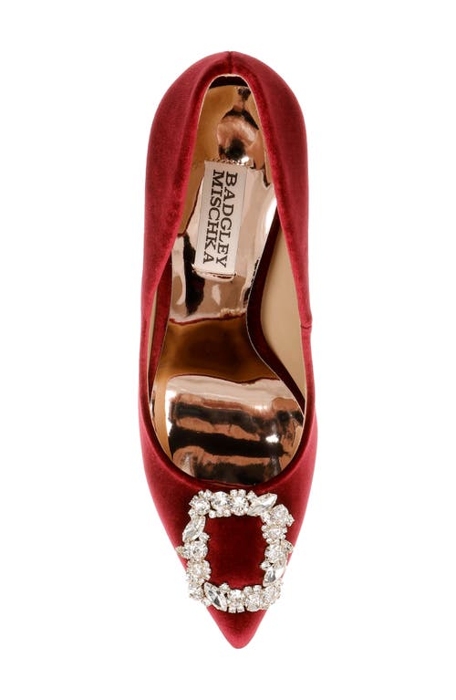 Badgley Mischka Collection Cher Crystal Embellished Pump