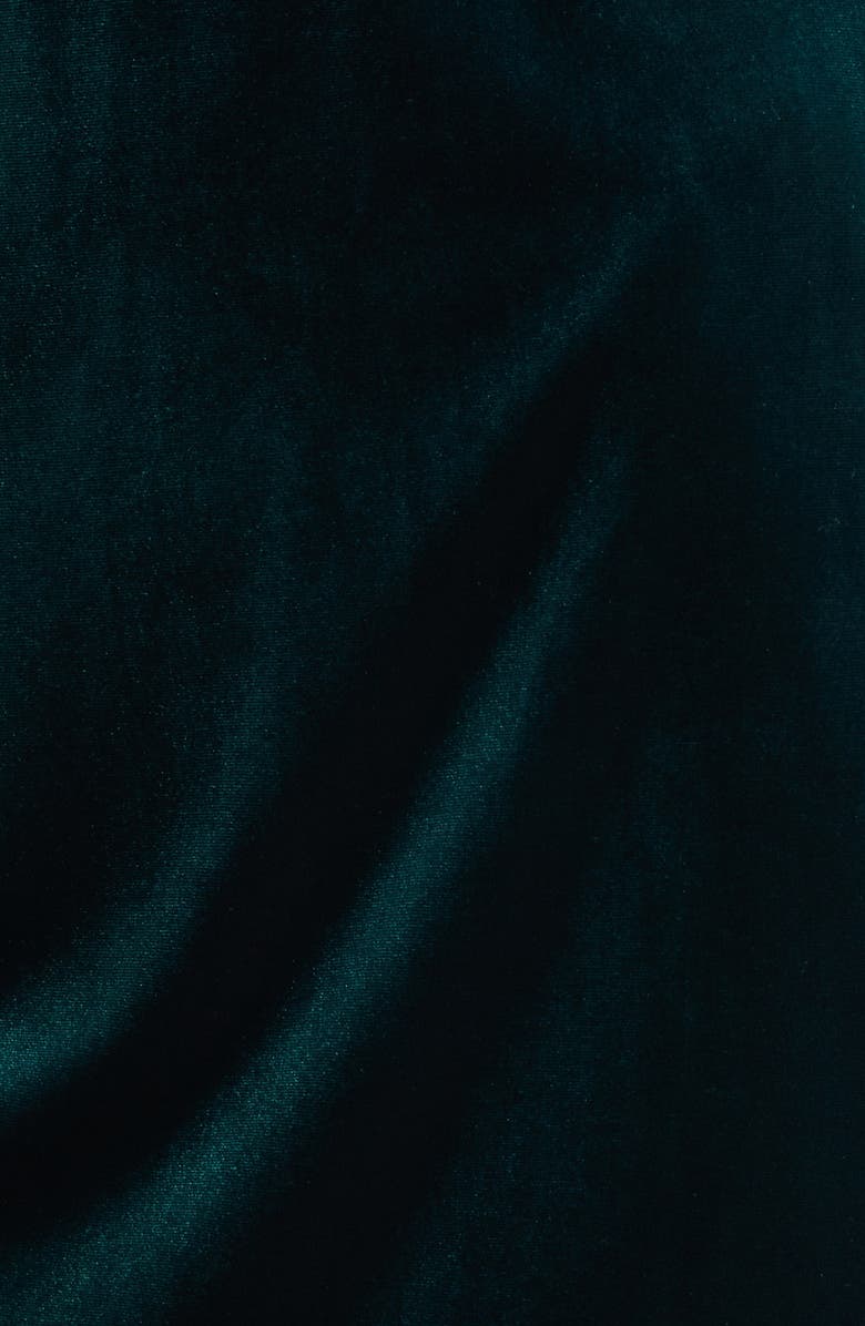 Vince Camuto Long Chiffon Sleeve Velvet Dress, Alternate, color,