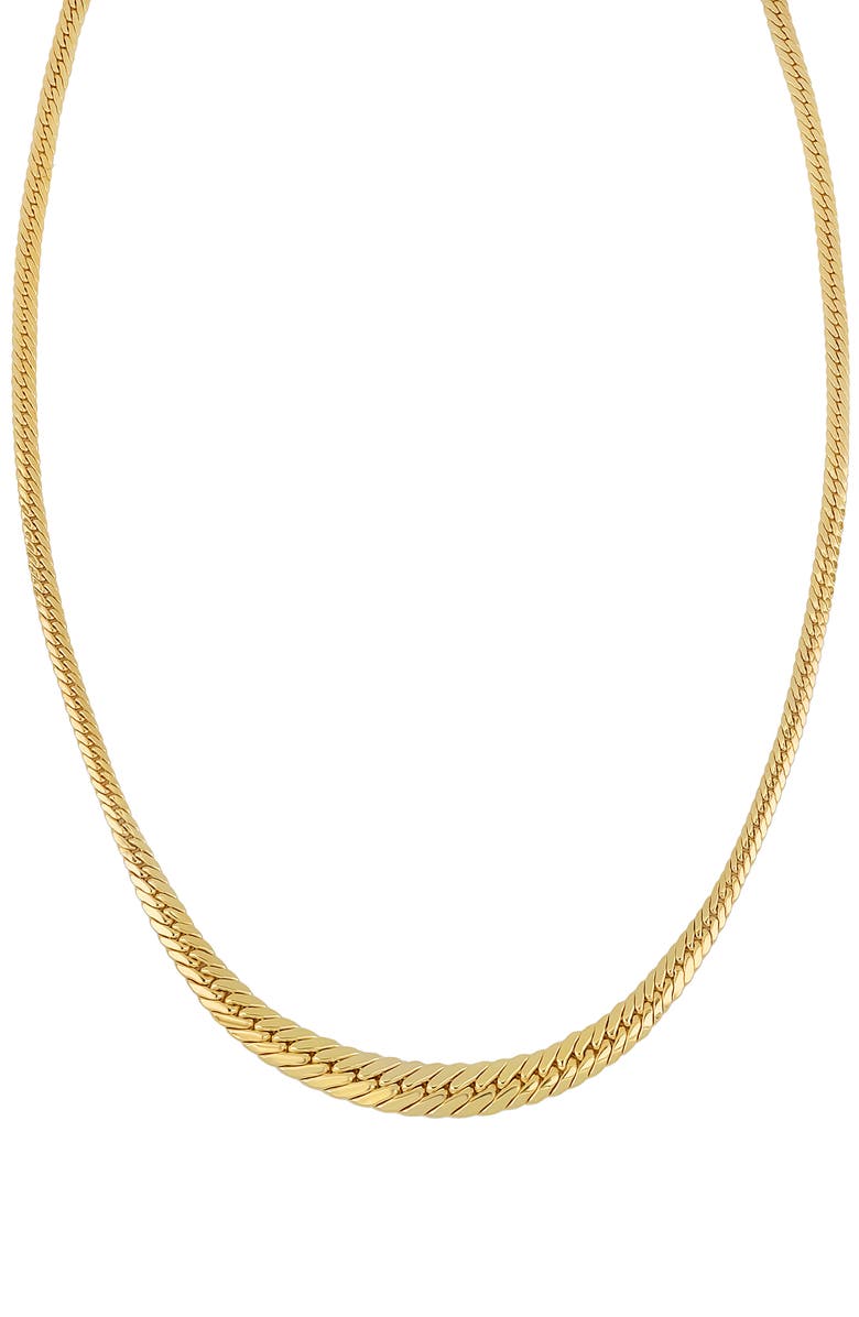 Bony Levy 14K Gold Chunky Herringbone Chain Necklace, Main, color, 14K Yellow Gold
