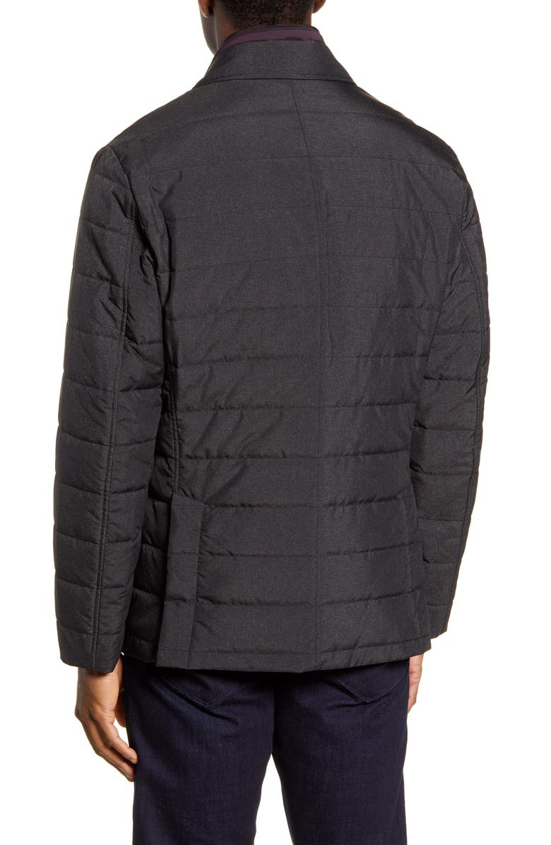 Robert Graham Tech Downhill Regular Fit Water Resistant Quilted Jacket, Alternate, color, 