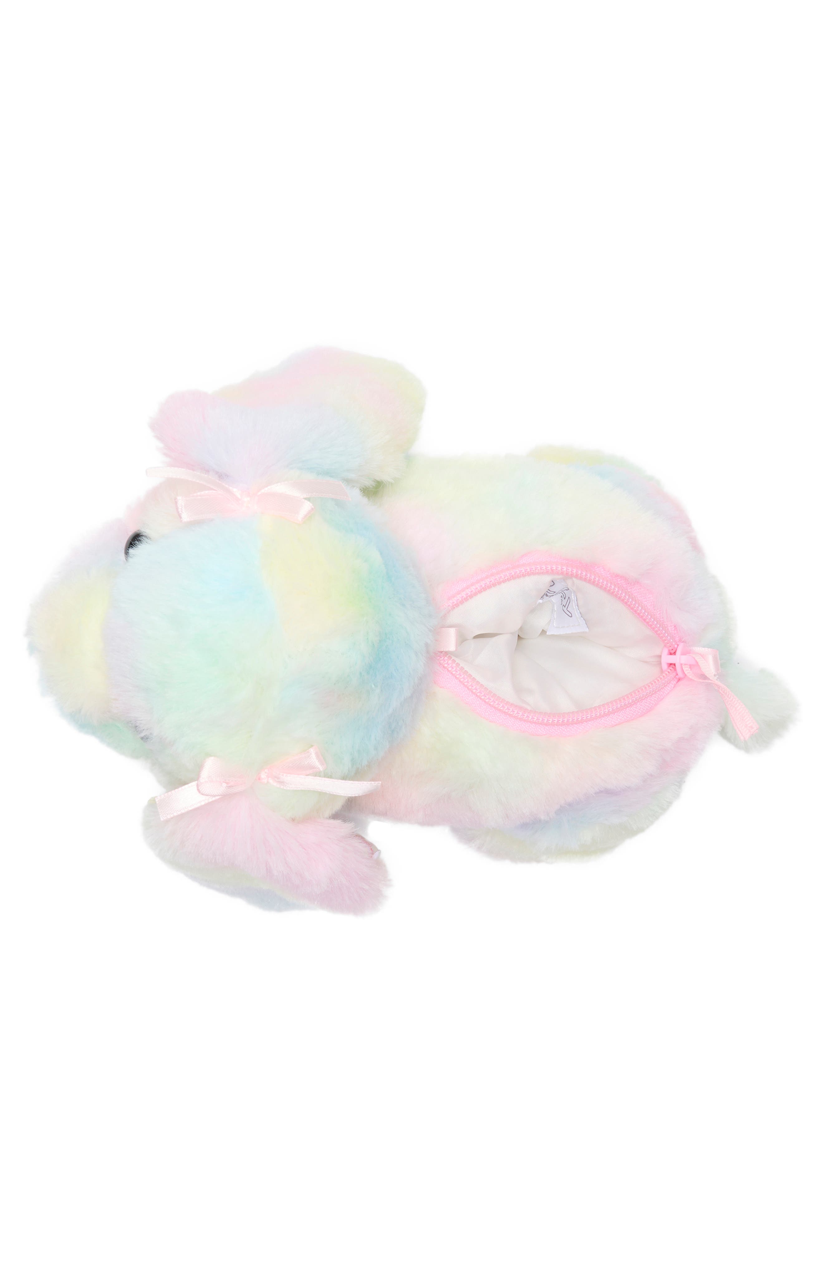 Olly & Me Olly Rainbow Tie Dye Bunny Bag, Alternate, color, Pink Tie Dye