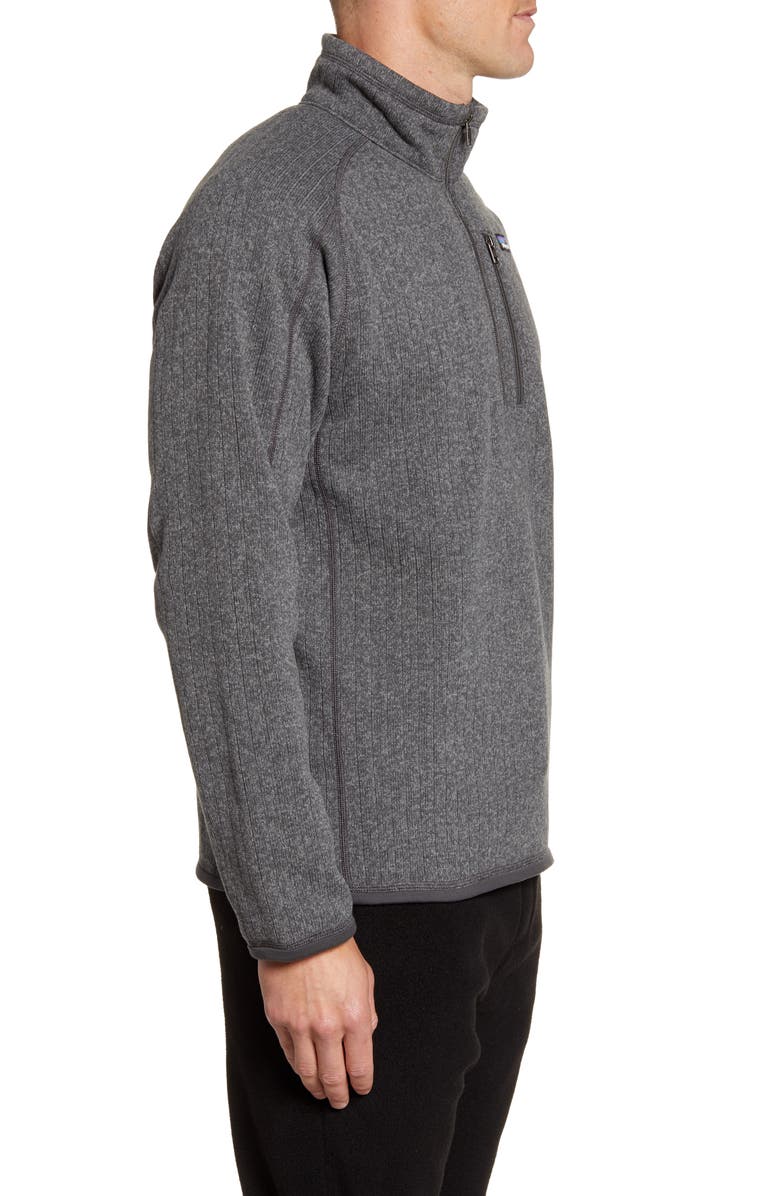Patagonia Better Sweater Quarter Zip Pullover, Alternate, color, 
