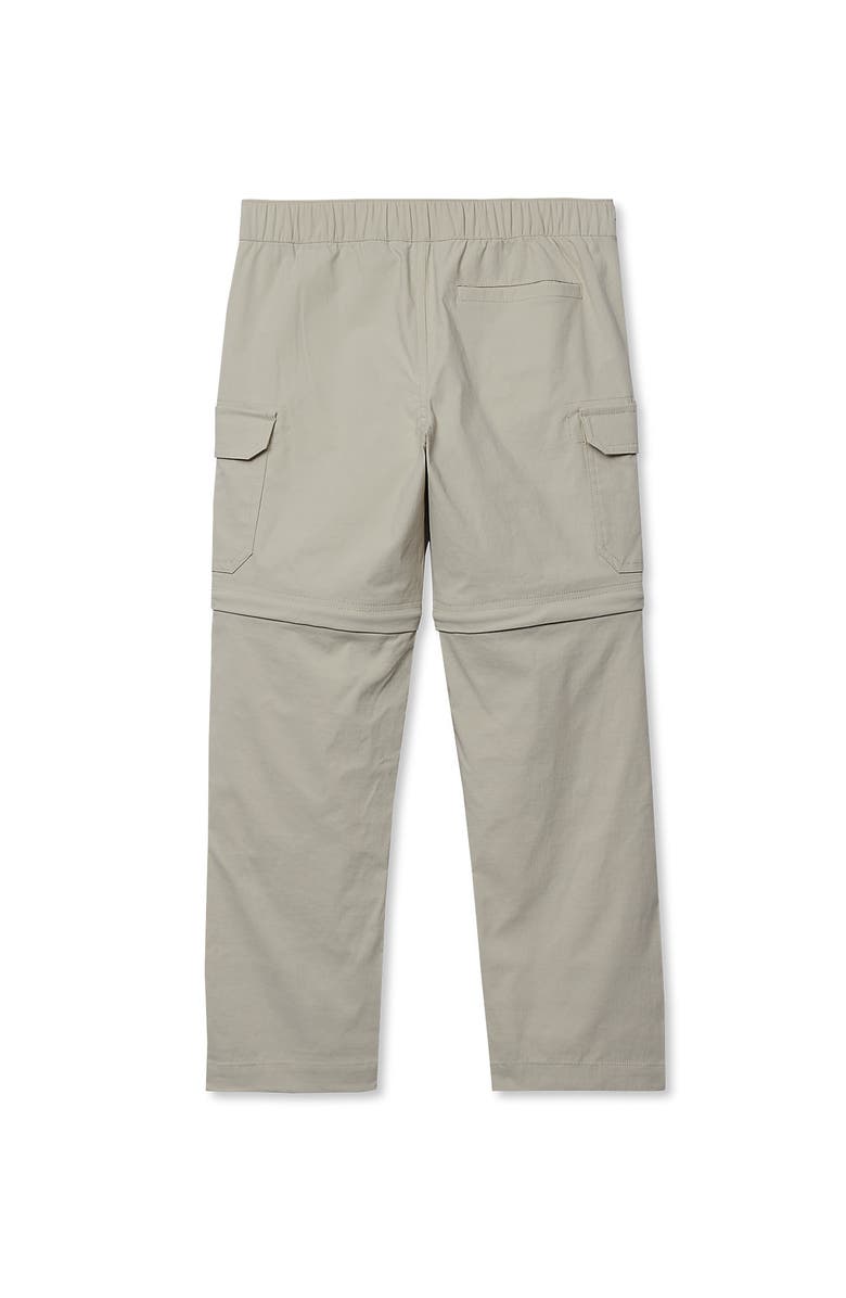 Lands' End Boys Cargo Convertible Pants, Alternate, color, Moonstruck Gray