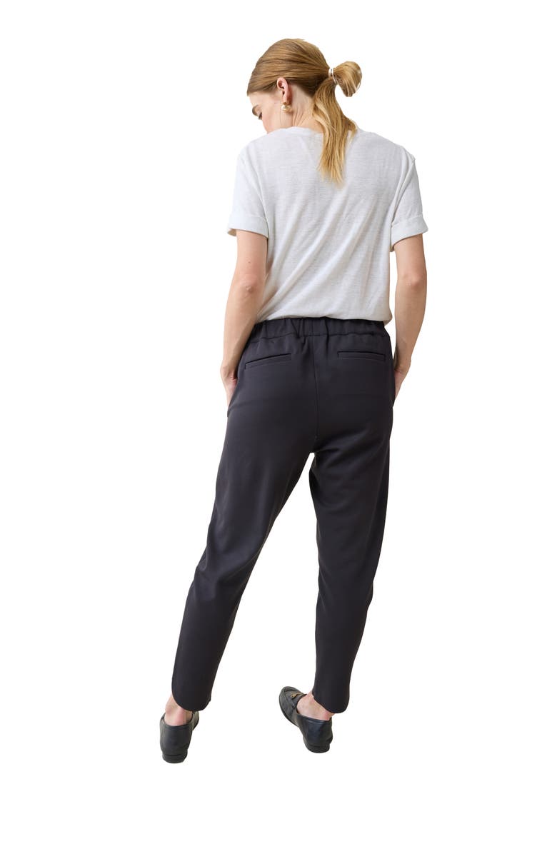 Ingrid & Isabel Maternity Everywear Ponte Pant, Alternate, color, Black