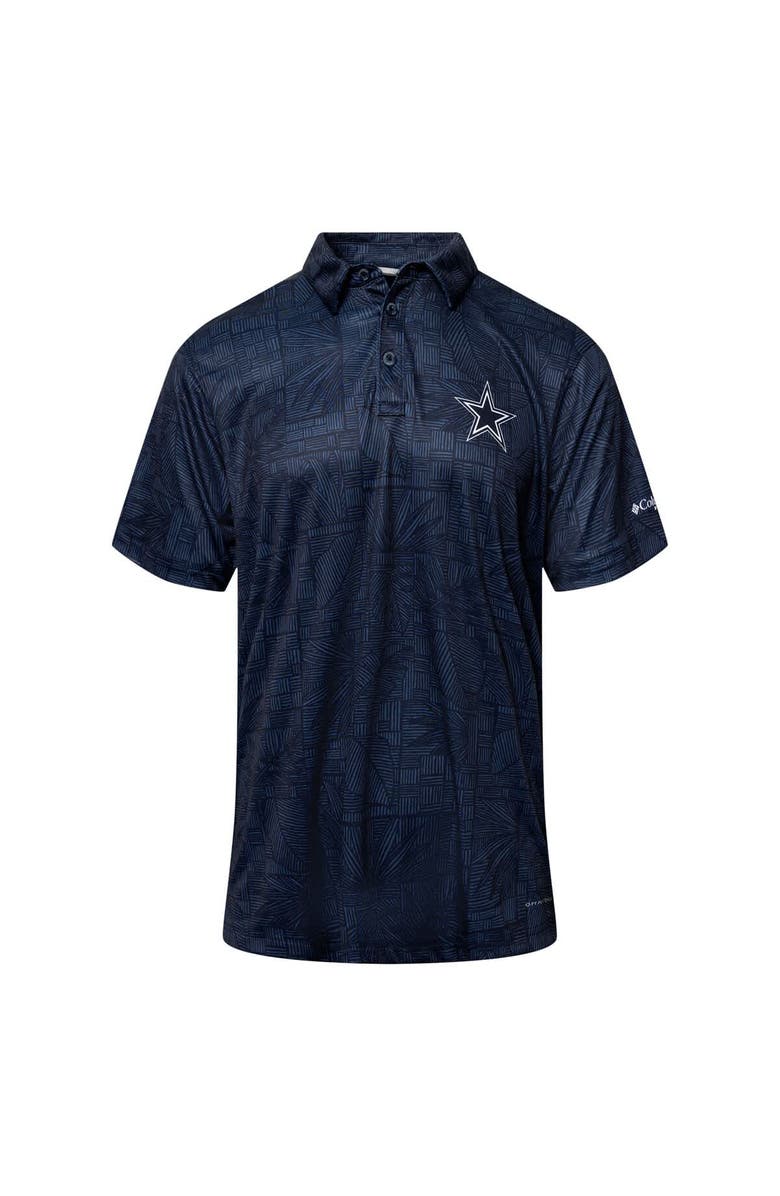 Columbia Men's Columbia  Navy Dallas Cowboys Super Terminal Tackle Polo, Alternate, color, Navy