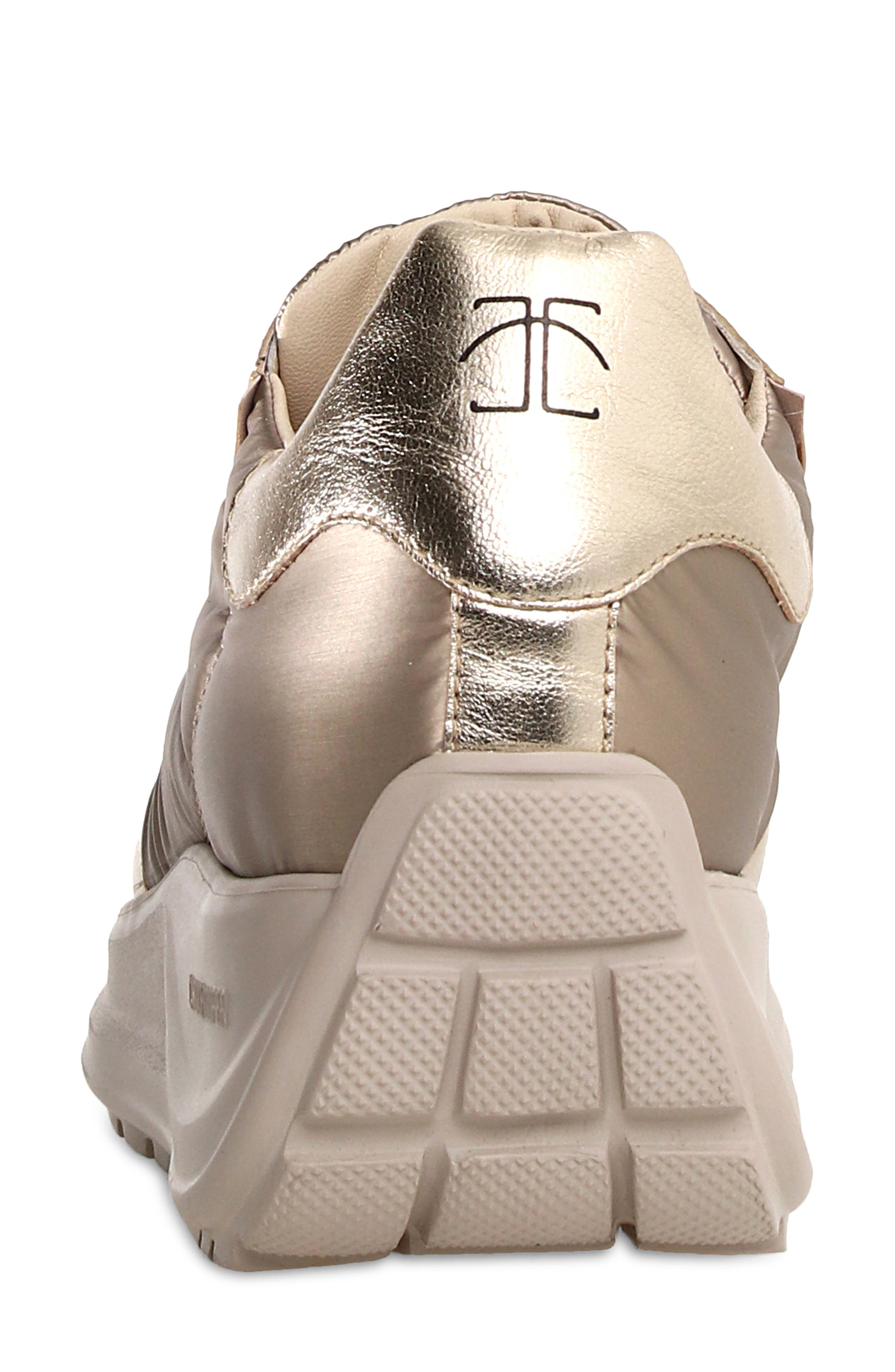 Candice Cooper Spark Platform Sneaker, Alternate, color, Platinum