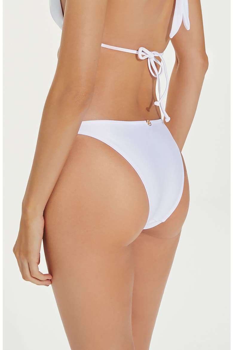 Paula Low Rise Bikini Bottoms, Alternate, color, WHITE