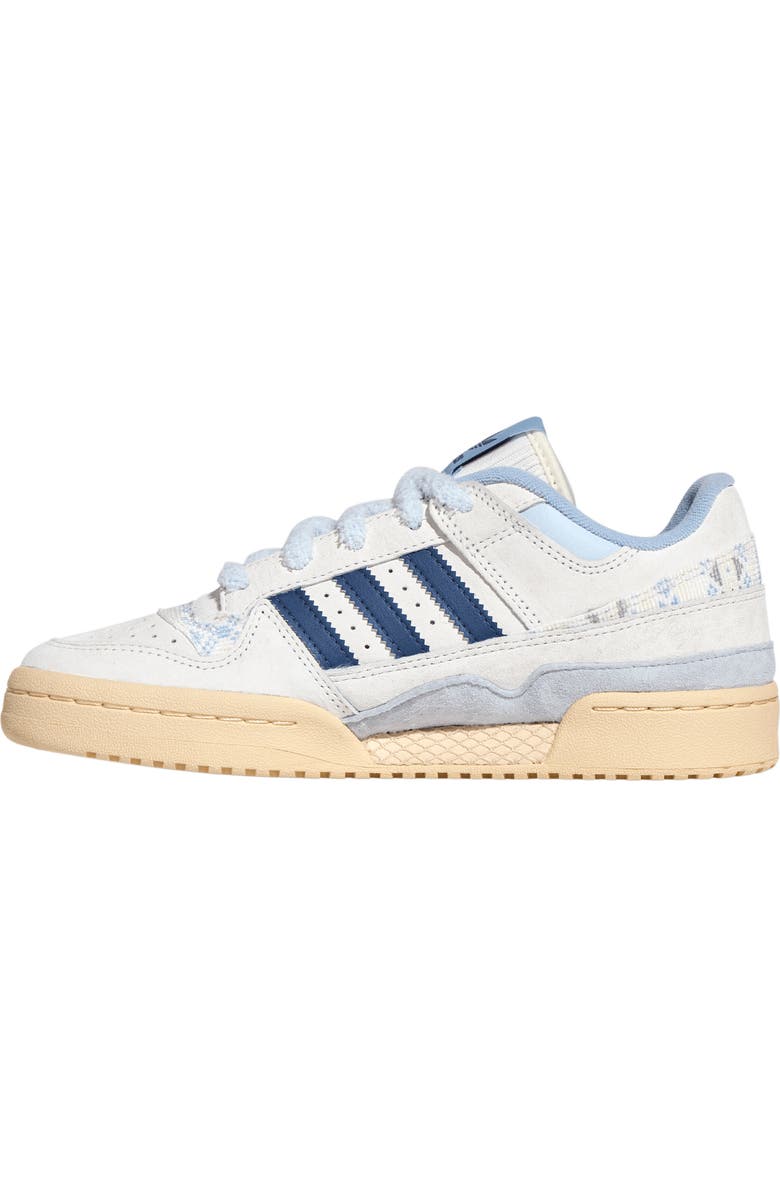 adidas Forum Low CL Basketball Sneaker, Alternate, color, Cloud White/ Ink/ Sand