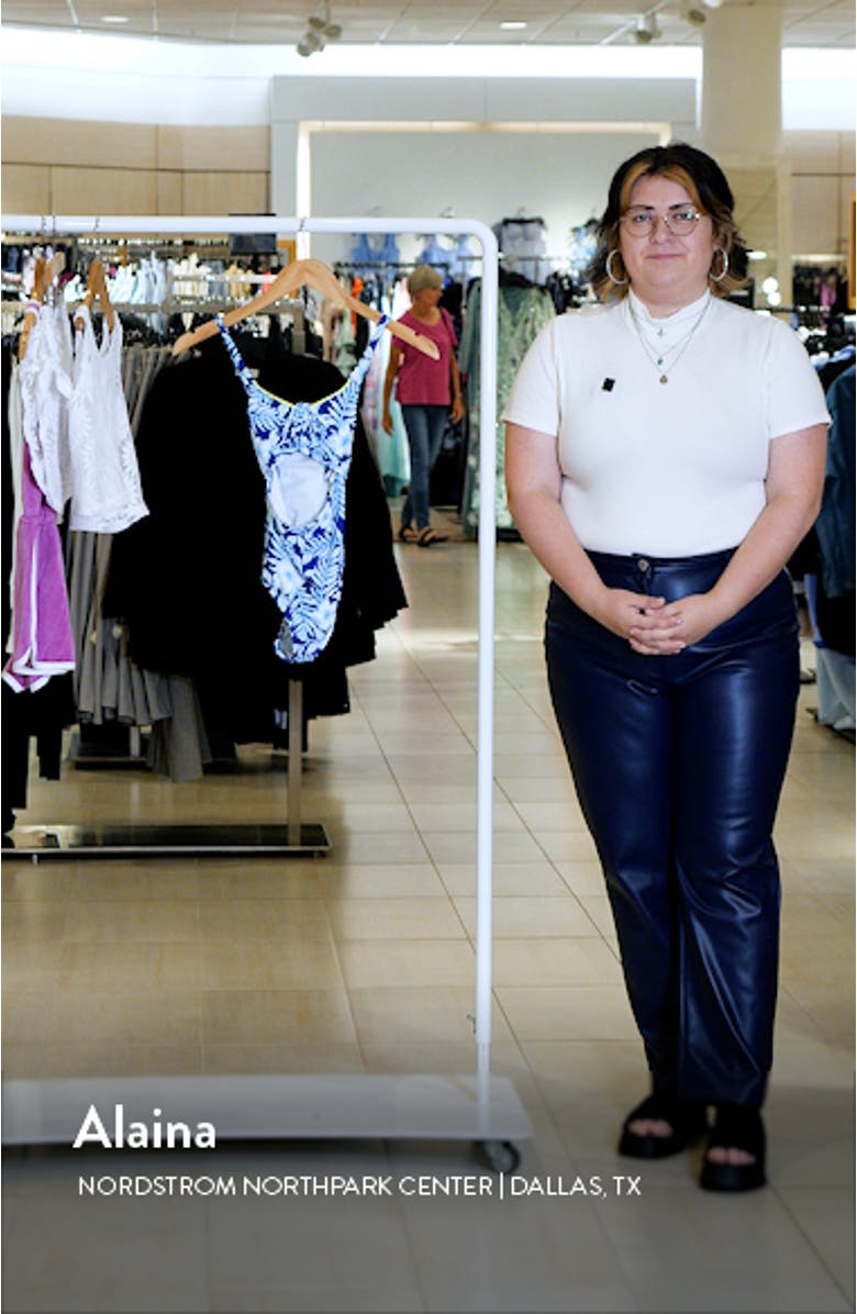 Kids' Lei Cutout One-Piece Swimsuit, sales video thumbnail